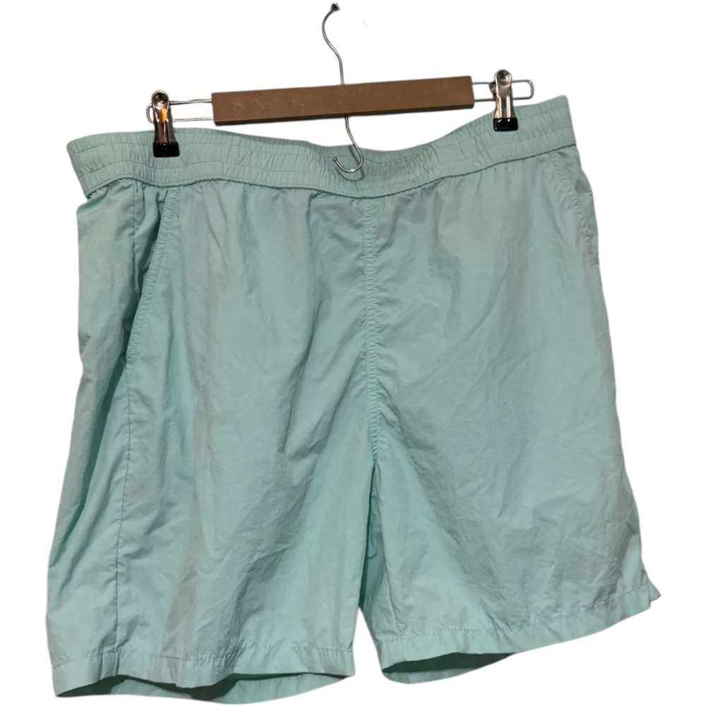 Original Use Nylon Shorts Teal Mens Large